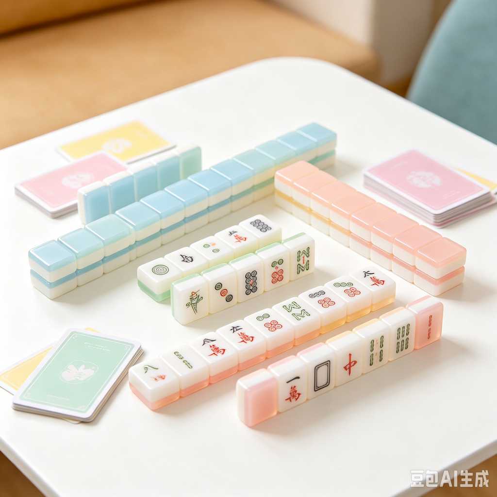 custom pattern mahjong set